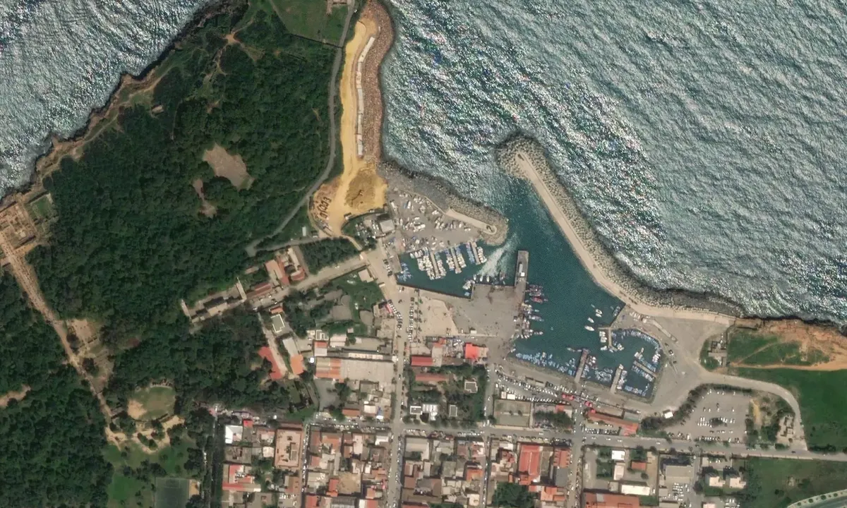 Satelite image of Tipaza