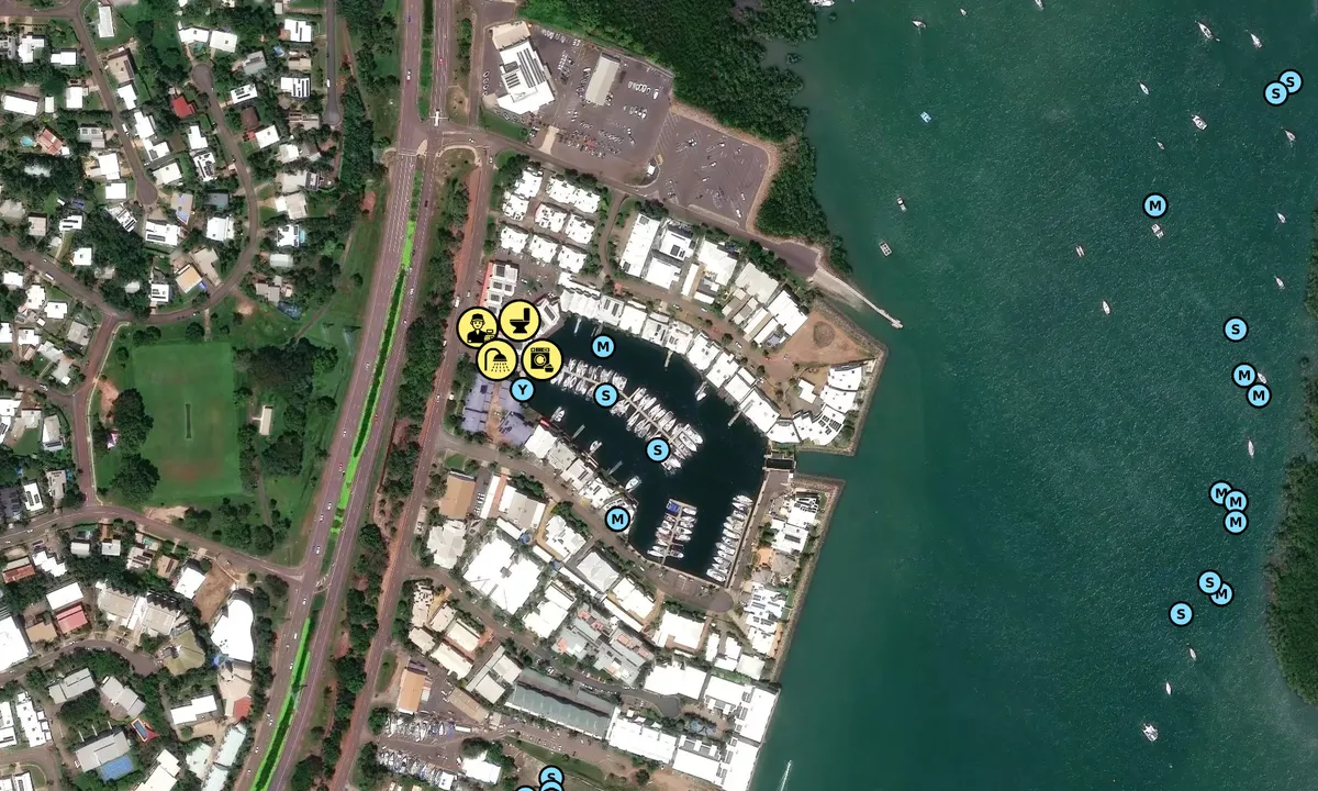 Satelite image of Tipperary Waters Marina - Stuart Park