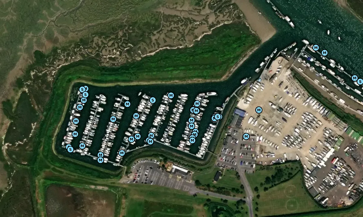 Flyfoto av Titchmarsh Marina - Walton on the Naze