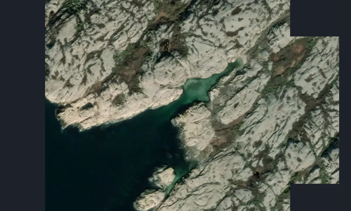 Satelite image of Tjällsö