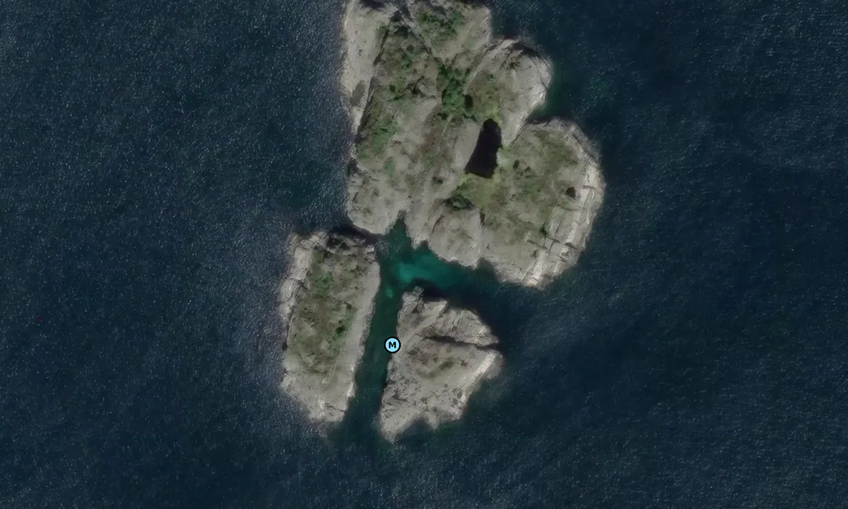 Satelite image of Tjørnholmen - Kvåsefjorden