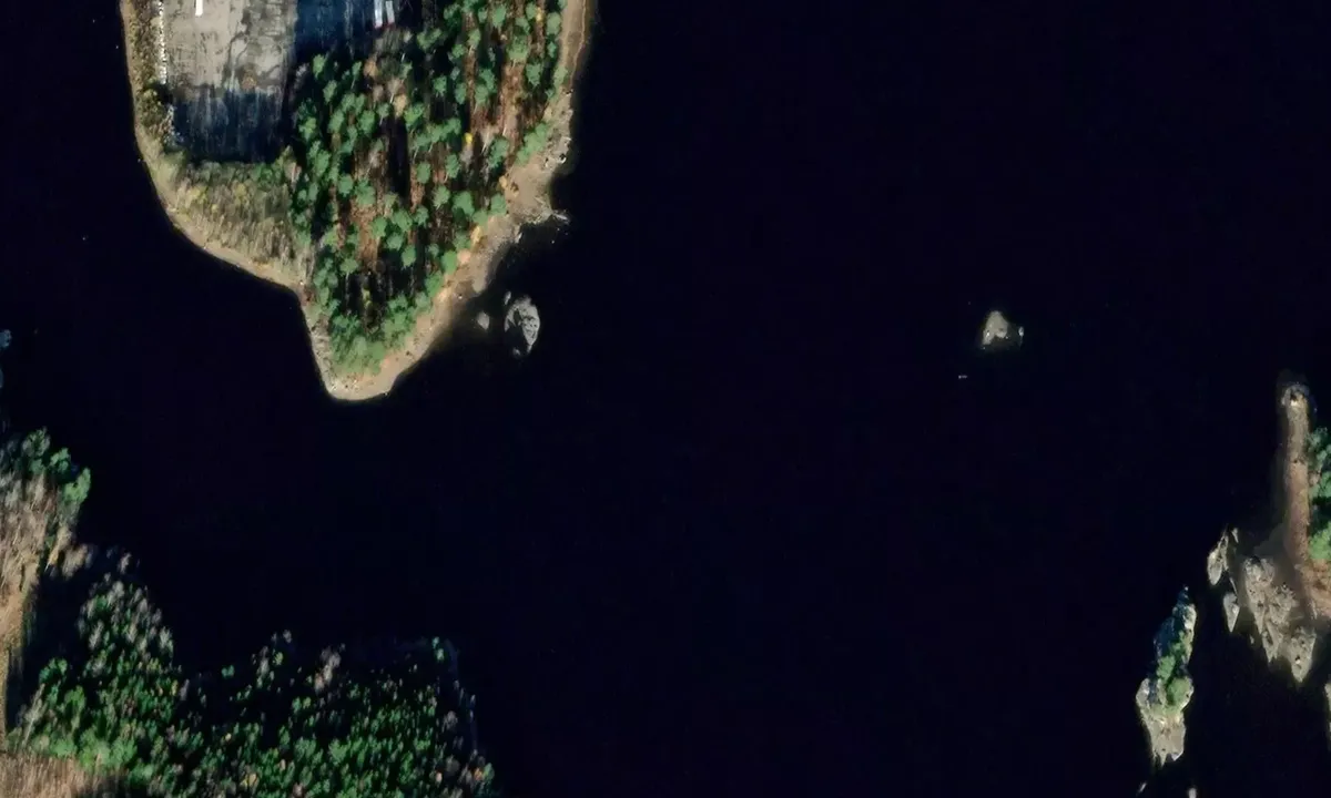 Satelite image of Töcksfors