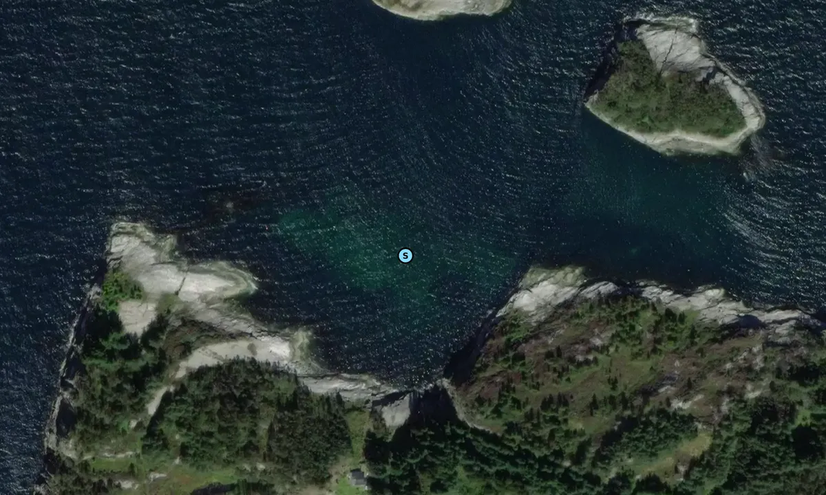 Satelite image of Toftholmane