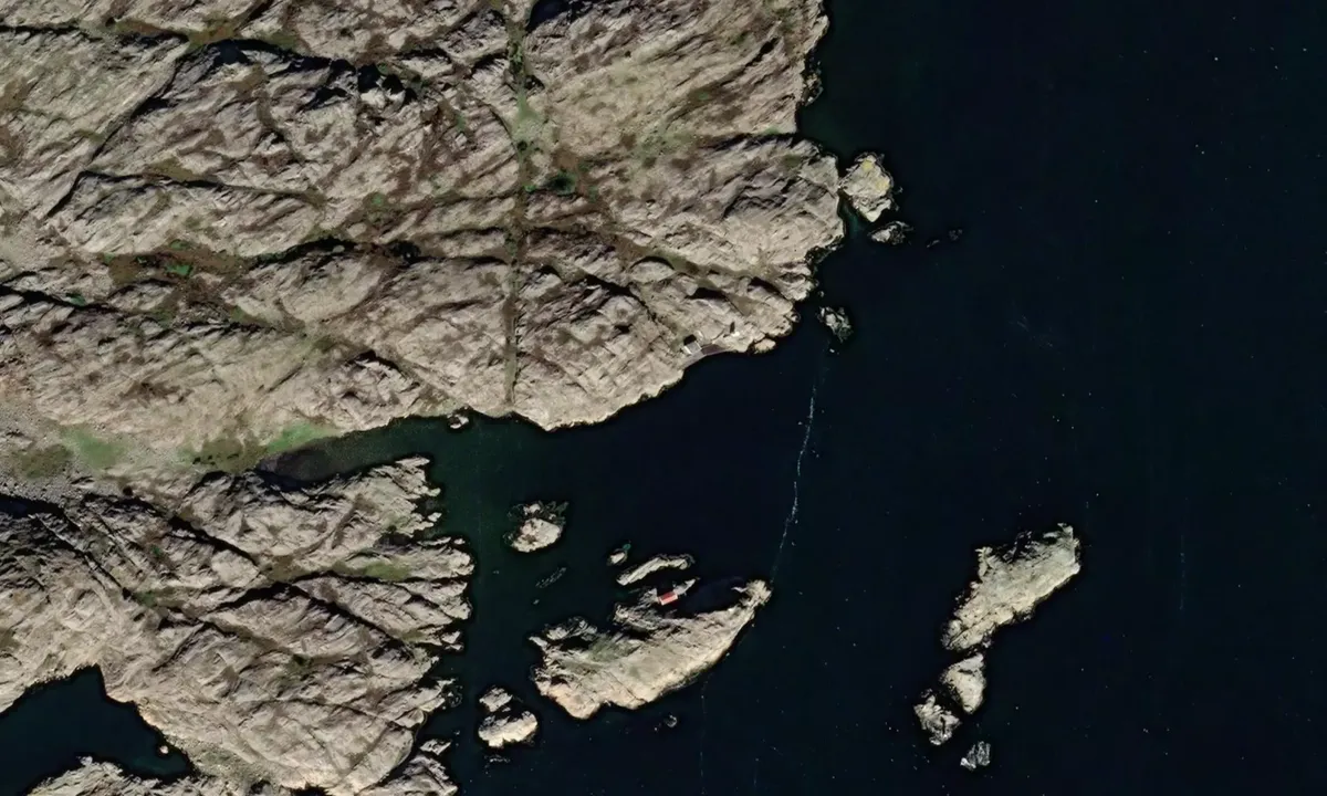 Flyfoto av Toftö - Stora Saltskav