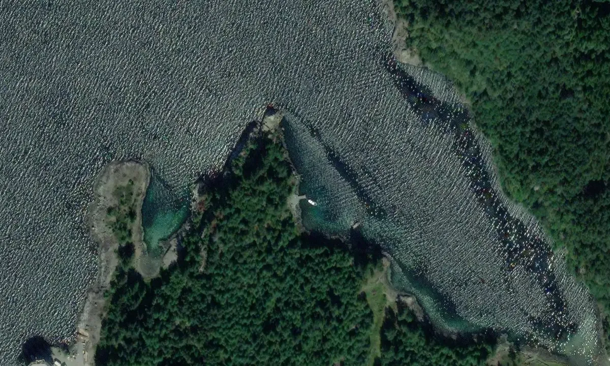Satelite image of Tøgevågen