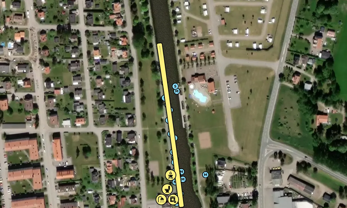 Satelite image of Töreboda