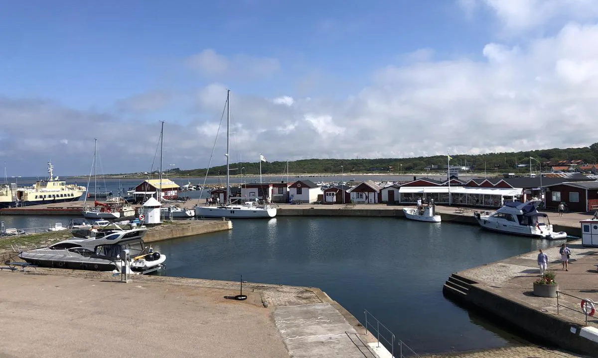 The inner guest harbour at Torekov