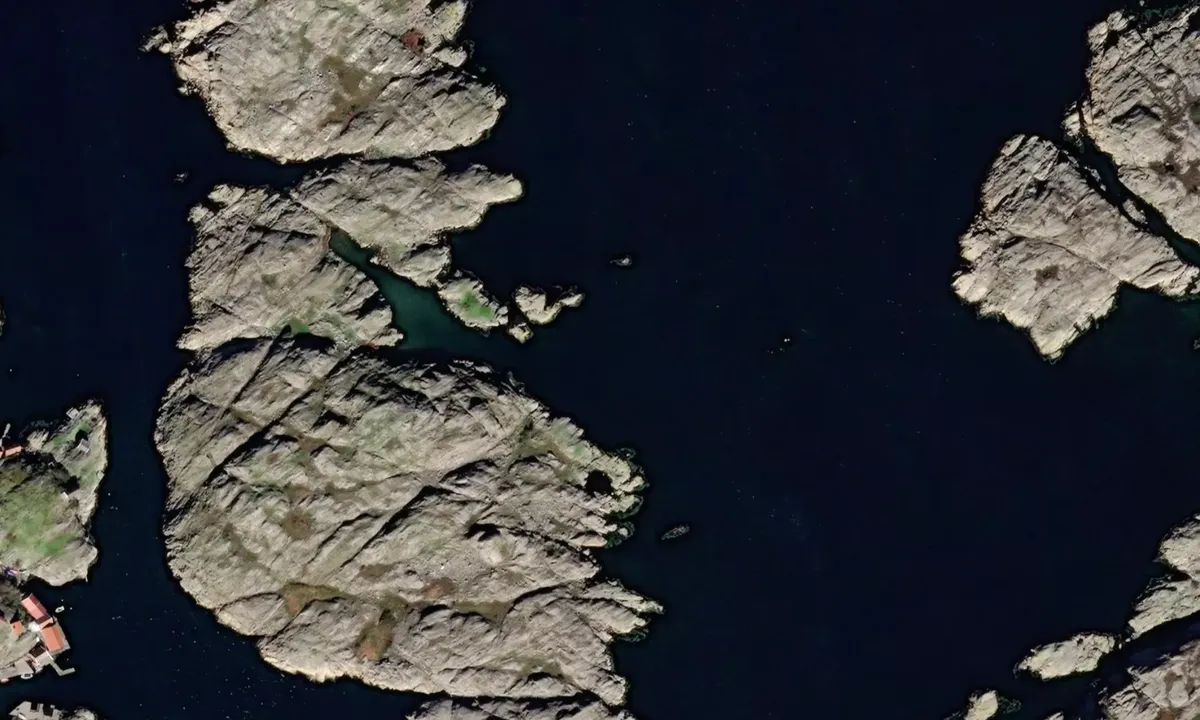 Flyfoto av Tornholmen