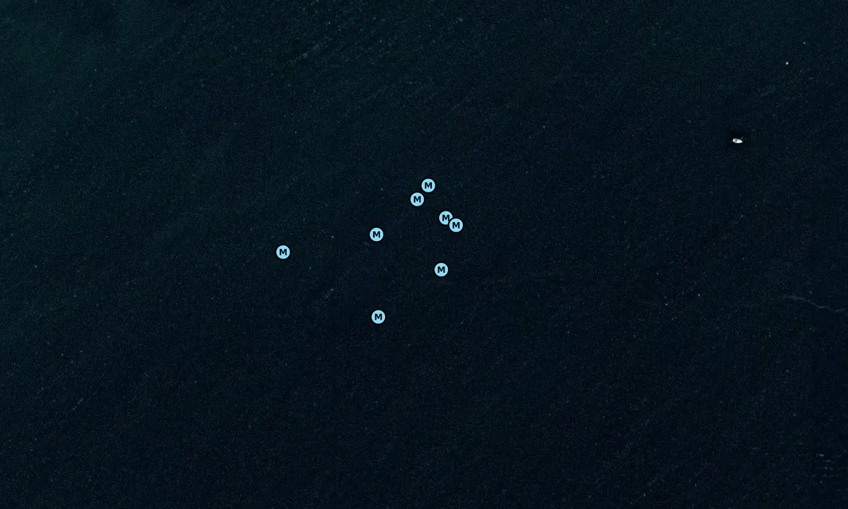 Satelite image of Torquay Roads