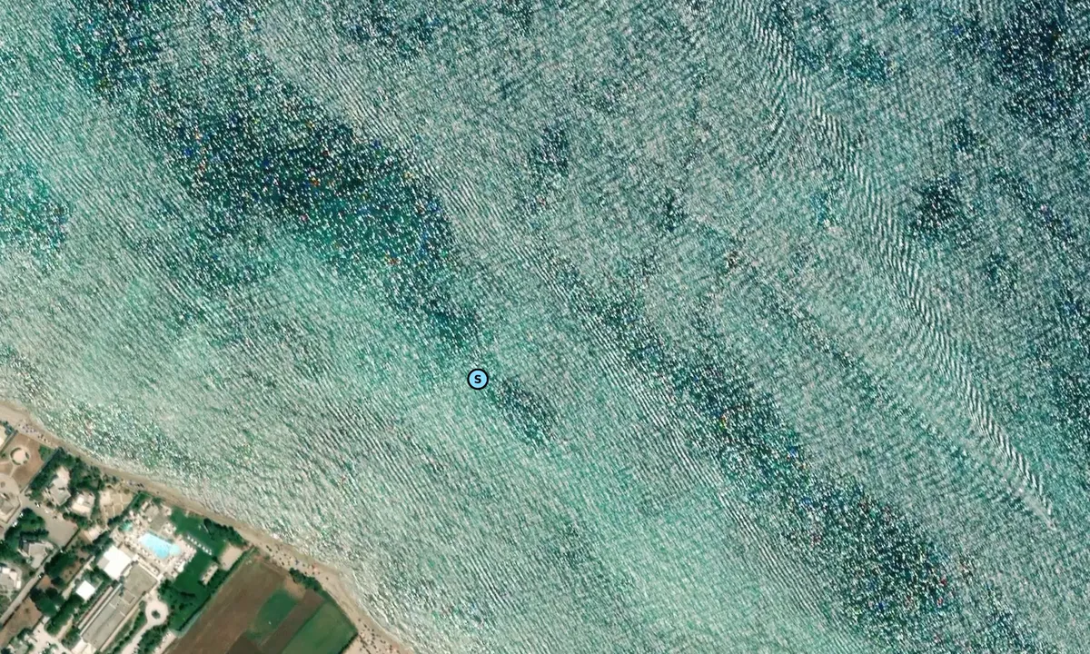 Satelite image of Torre Canne Süd