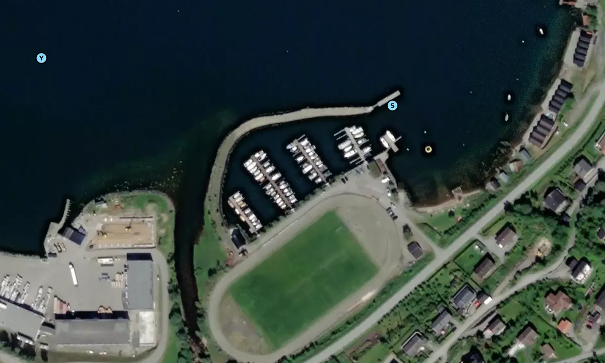 Satelite image of Torvikbukt Småbåthavn