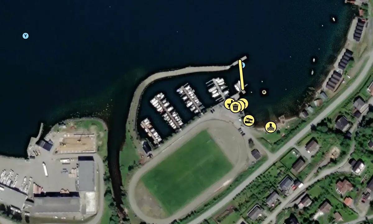 Satelite image of Torvikbukt Småbåthavn