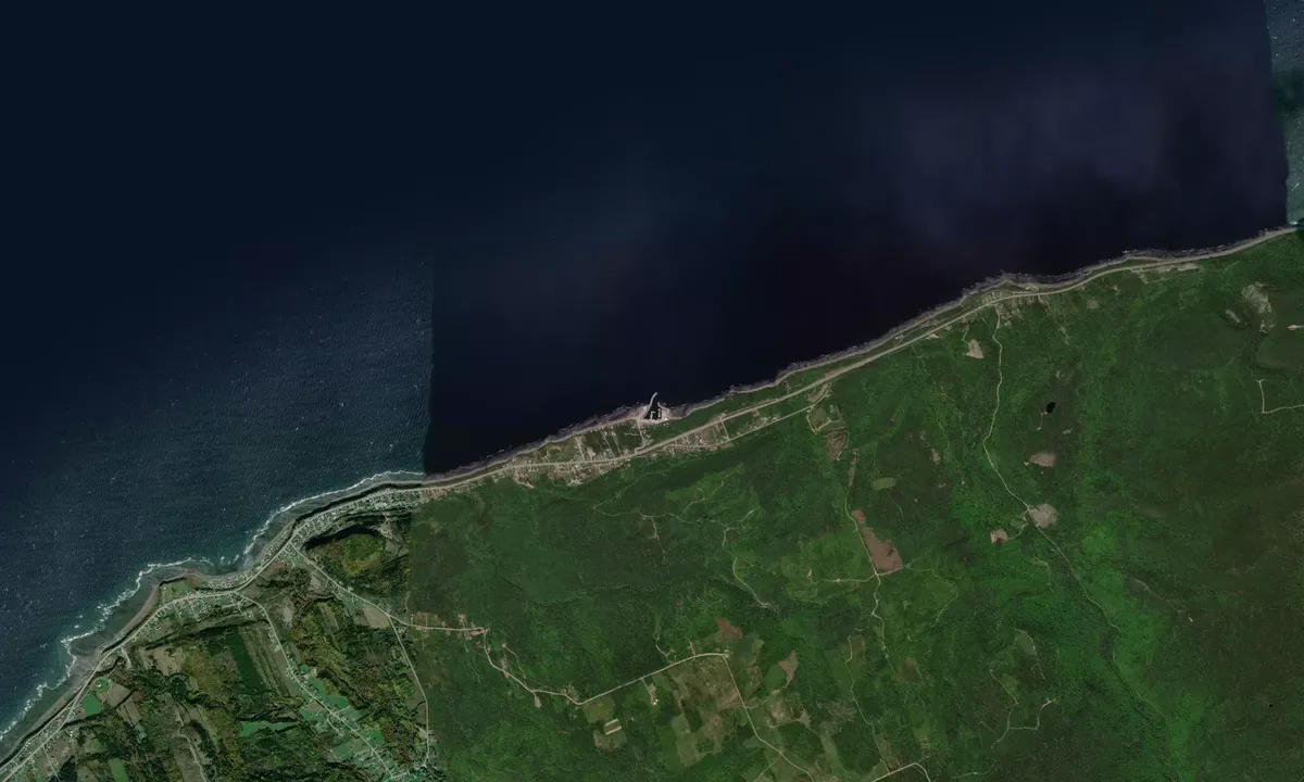 Flyfoto av Tourelle Fishing Port