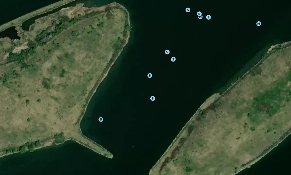 Satelite image of Toussaint Island
