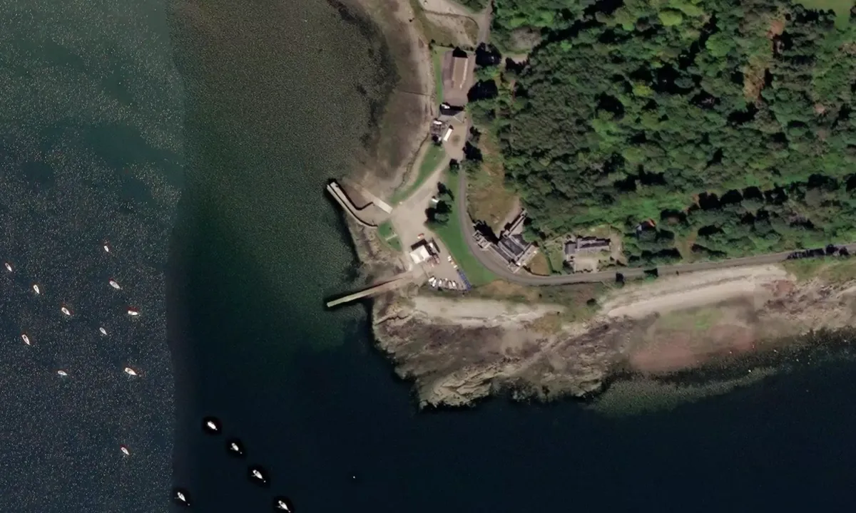Flyfoto av Toward Sailing Club
