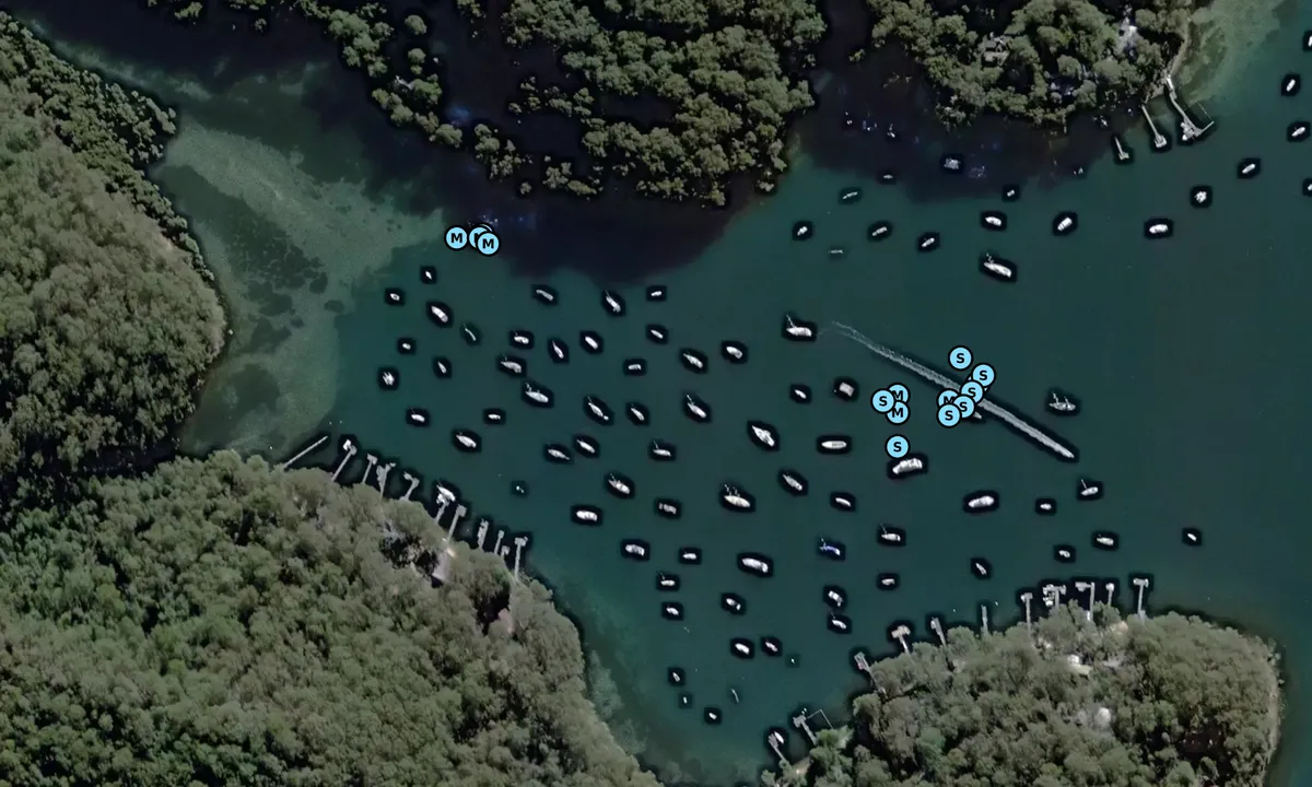 Satelite image of Towlers Bay
