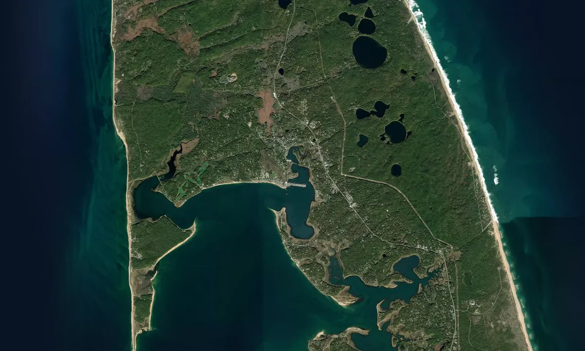 Flyfoto av Town of Wellfleet Marina