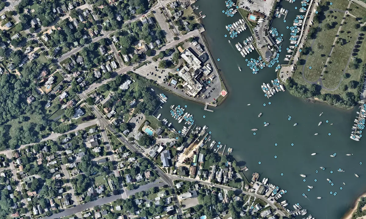 Flyfoto av Townsend Manor Inn Marina