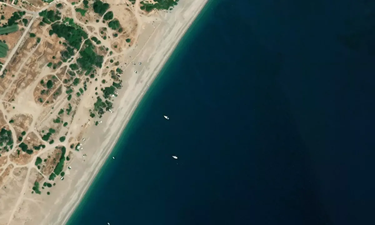 Flyfoto av Traganou Beach