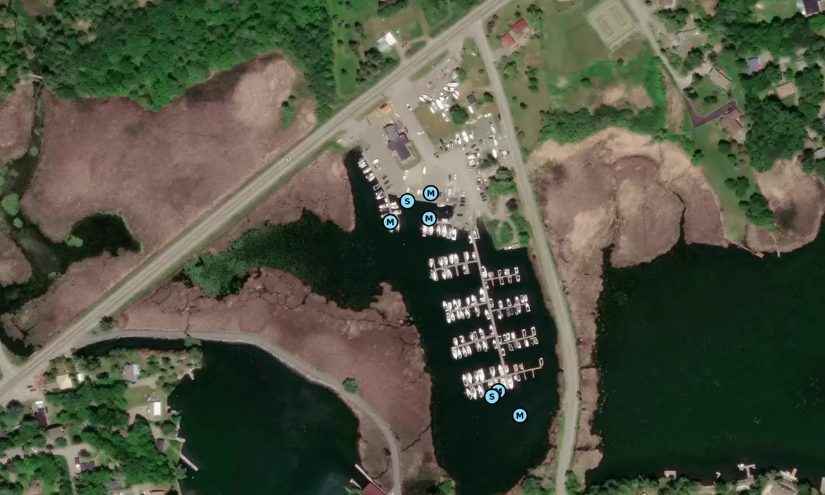 Satelite image of Treasure Island Marina - Kingston