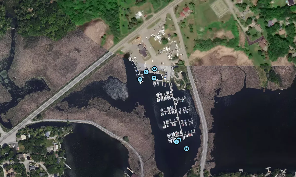 Satelite image of Treasure Island Marina - Kingston