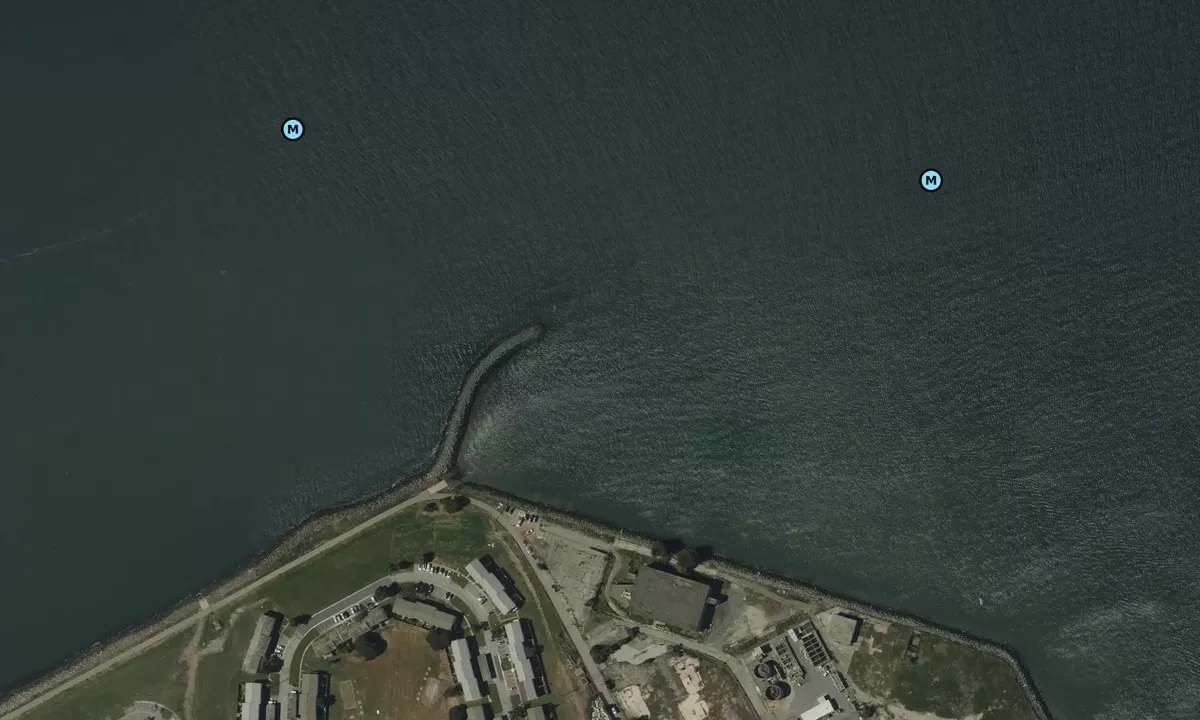 Satelite image of Treasure Island North Light