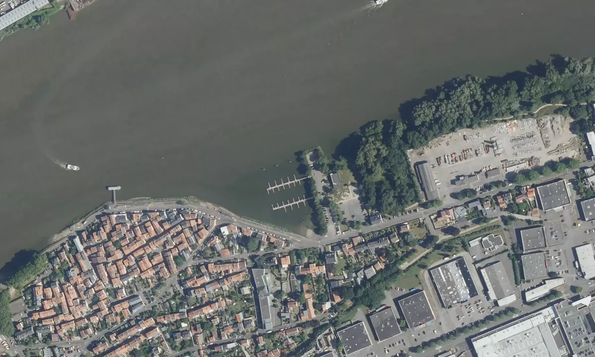 Flyfoto av Trentemoult