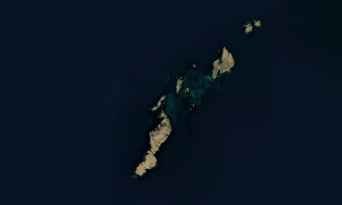 Flyfoto av Treshnish Islands