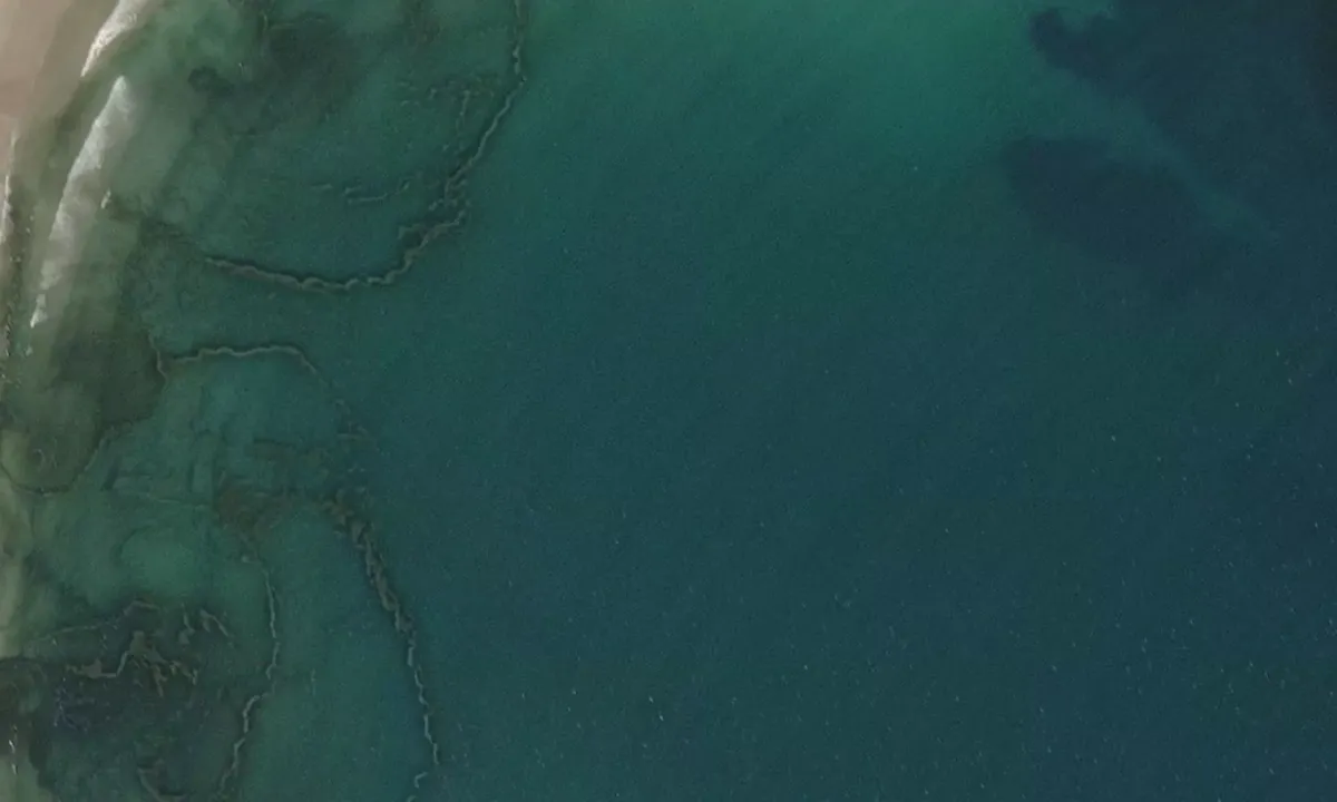 Flyfoto av Tresta Beach