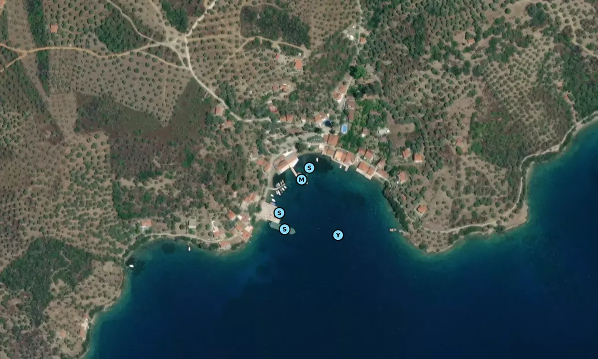 Satelite image of Trikeri