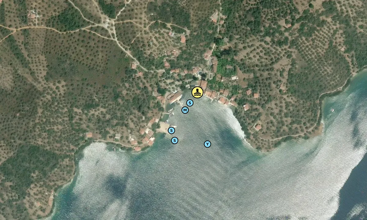 Satelite image of Trikeri