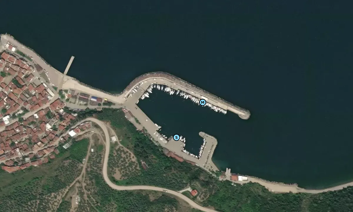 Satelite image of Trilye Marina