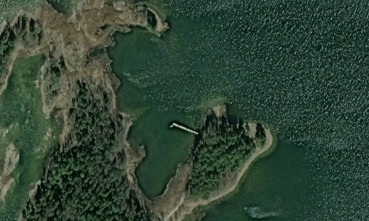 Satelite image of Trineholme