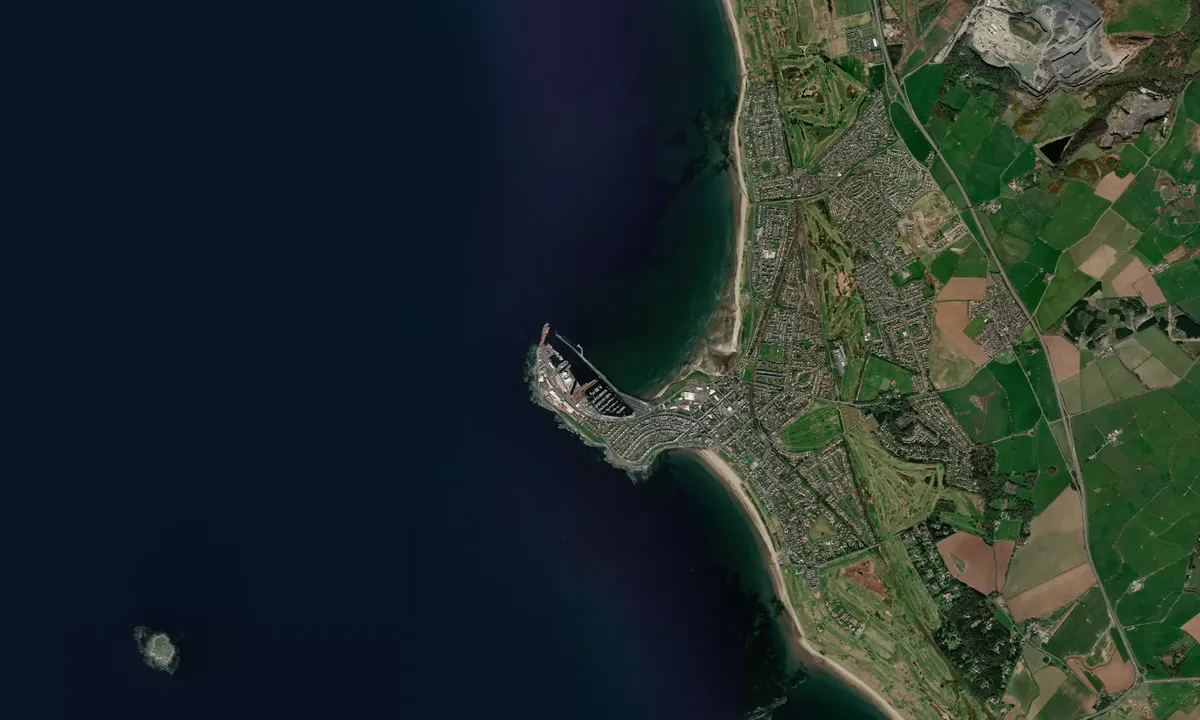 Flyfoto av Troon Yacht Haven - South Ayrshire