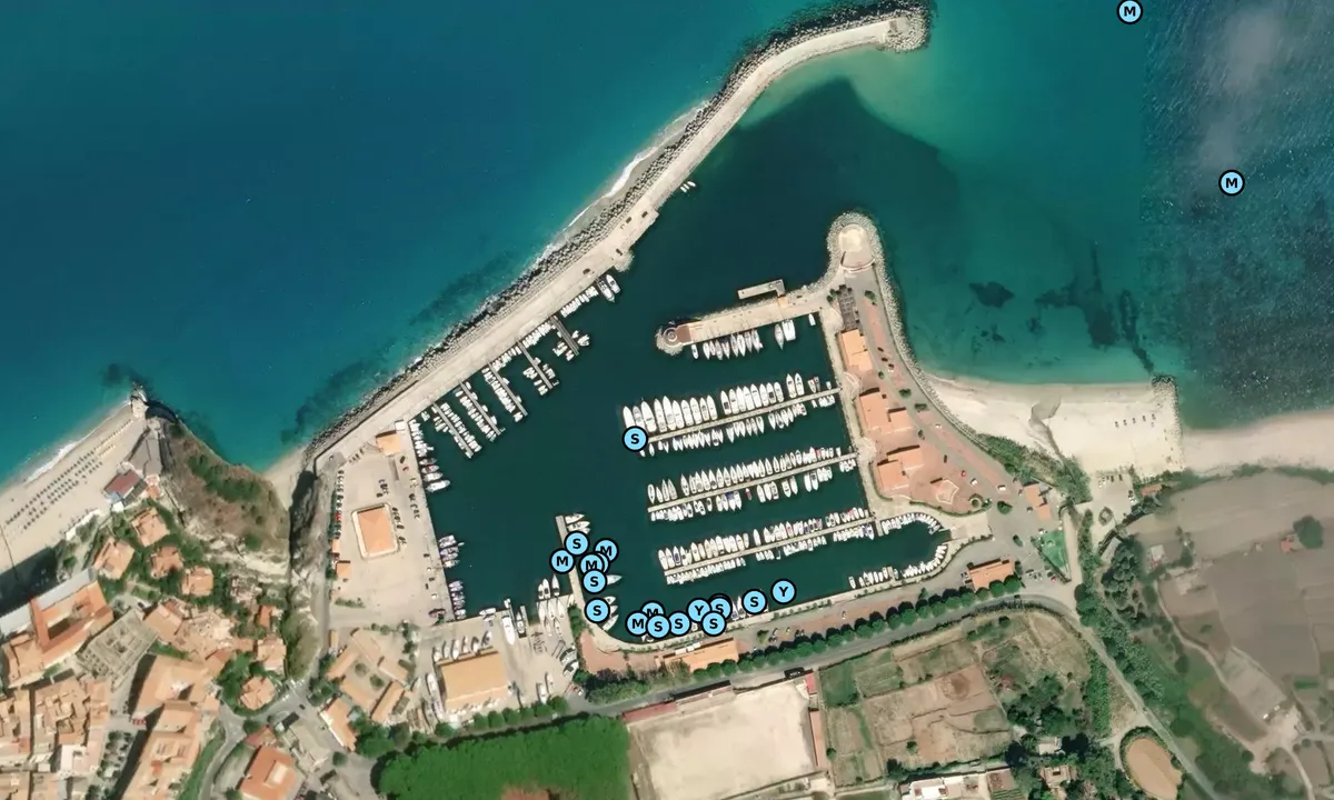 Satelite image of Tropea Marina