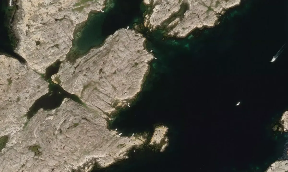 Flyfoto av Tryggöskär