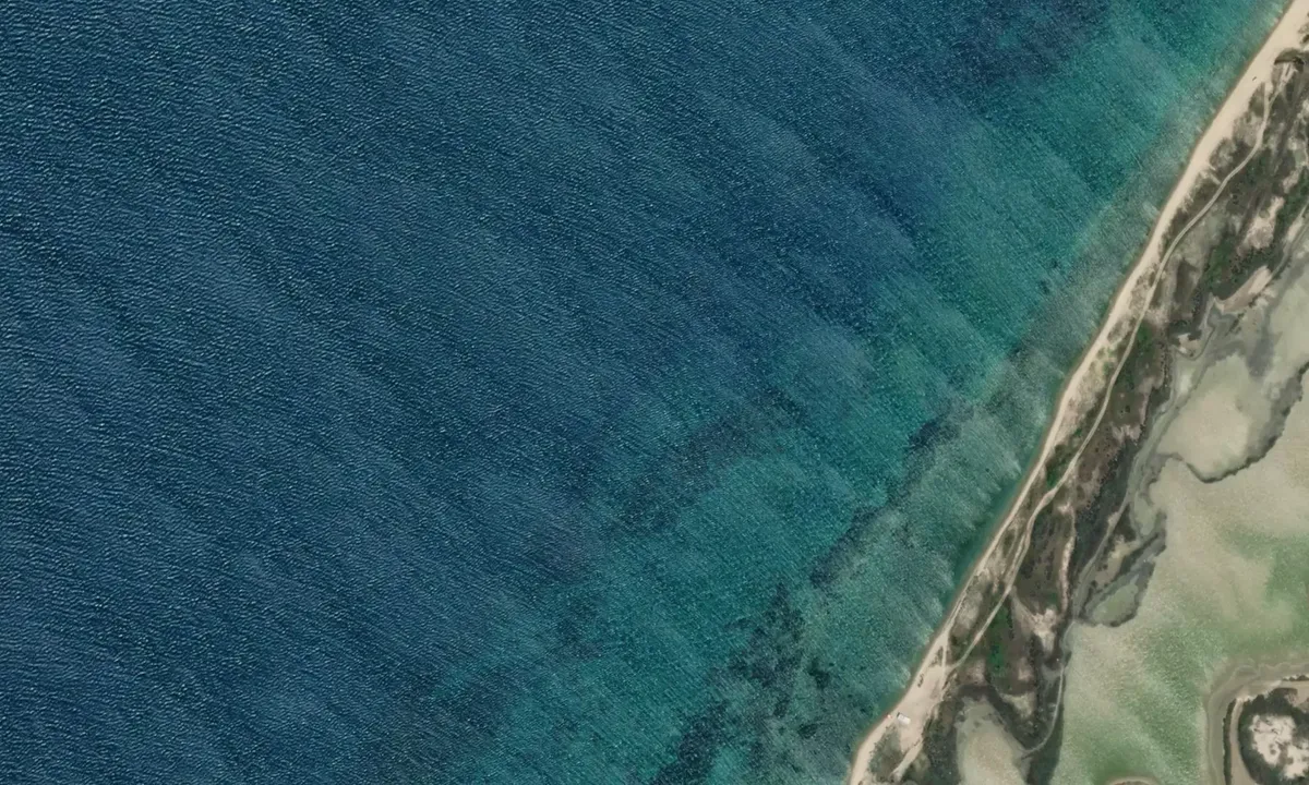 Flyfoto av Tsairi Beach