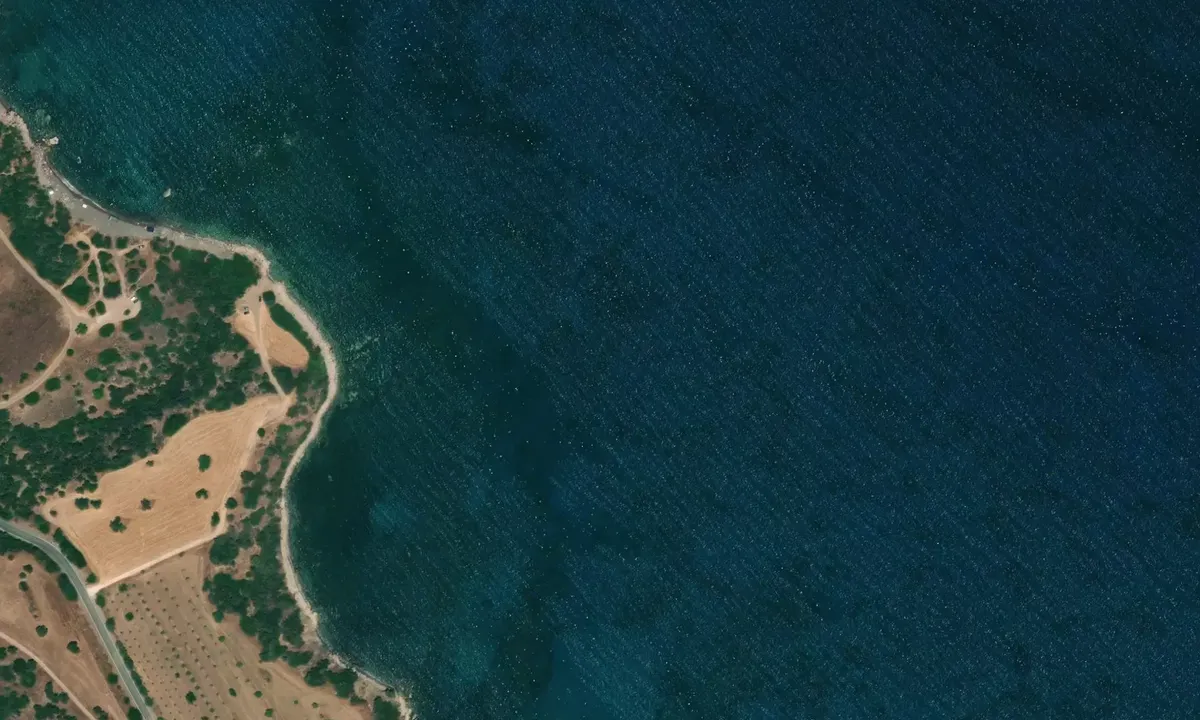 Satelite image of Ttakkas Bay