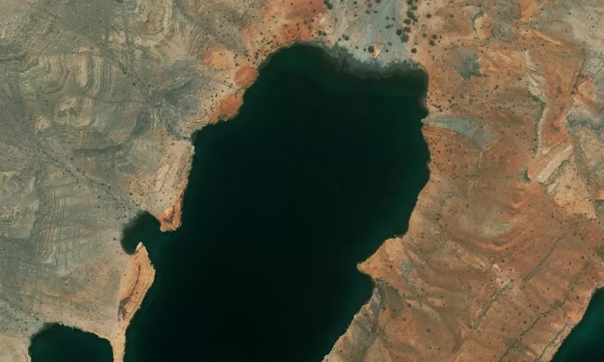 Satelite image of Tumb Bay