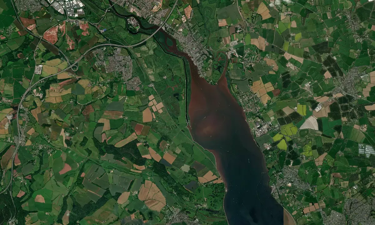 Flyfoto av Turf Basin