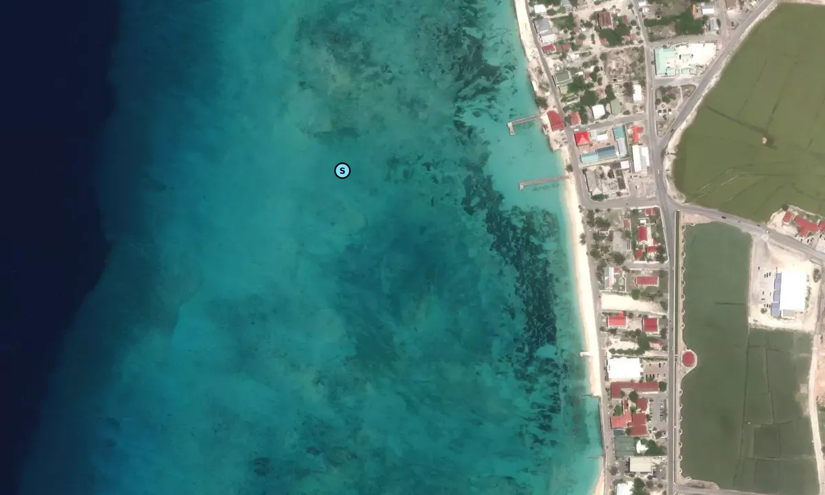 Satelite image of Turks Head