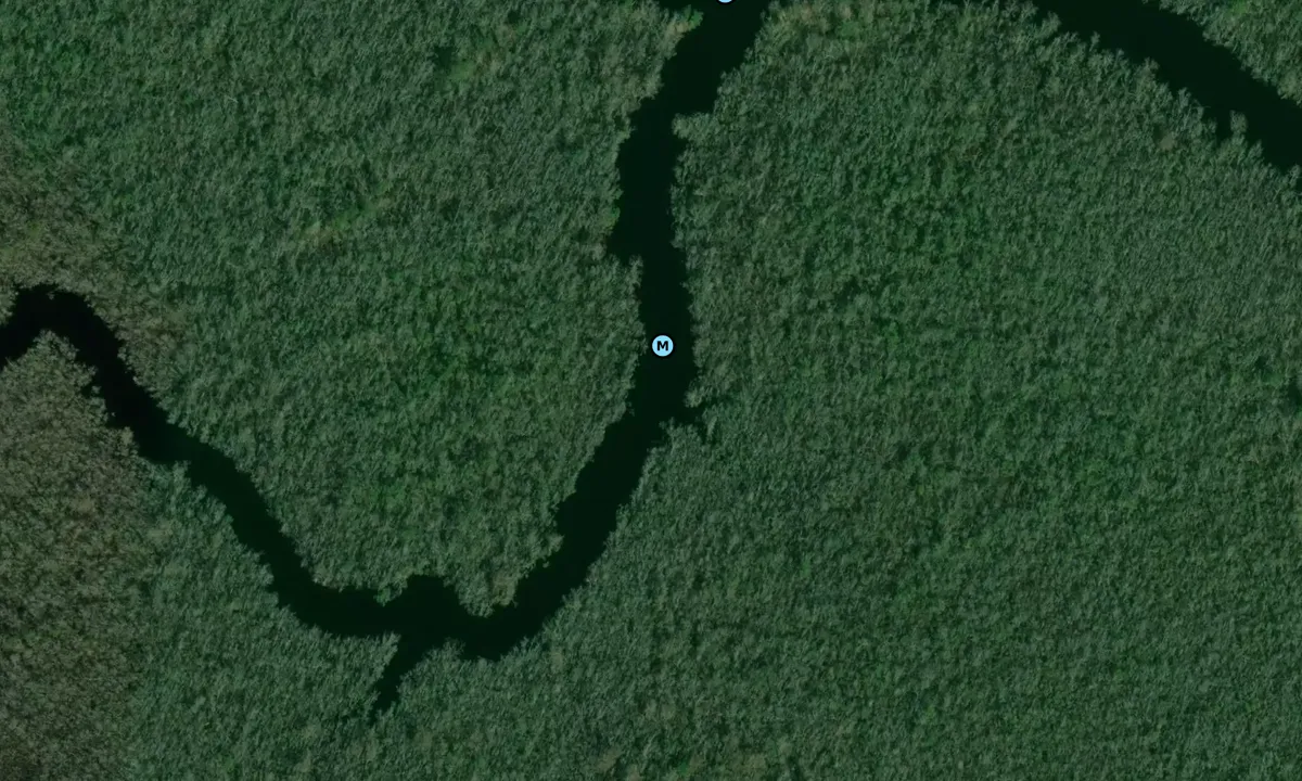 Satelite image of Turners Cut junction 