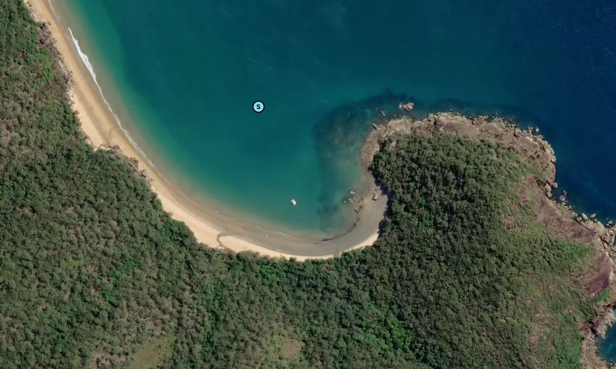 Satelite image of Turtle Bay