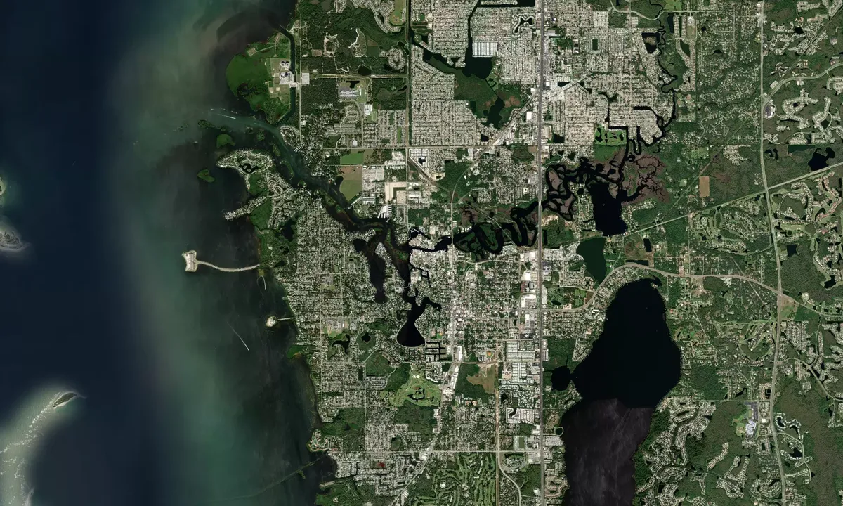 Flyfoto av Turtle Cove Marina - Tarpon Springs