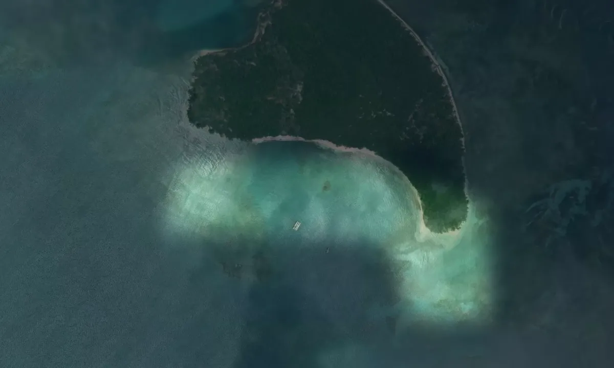 Flyfoto av Turtle Island - South