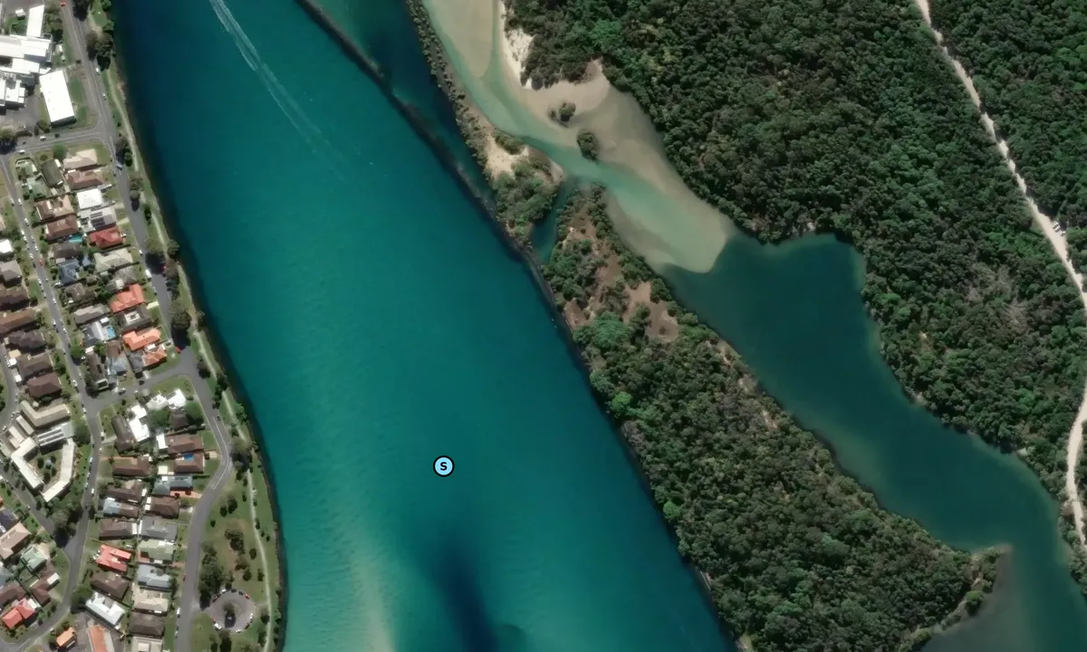 Satelite image of Tweed River