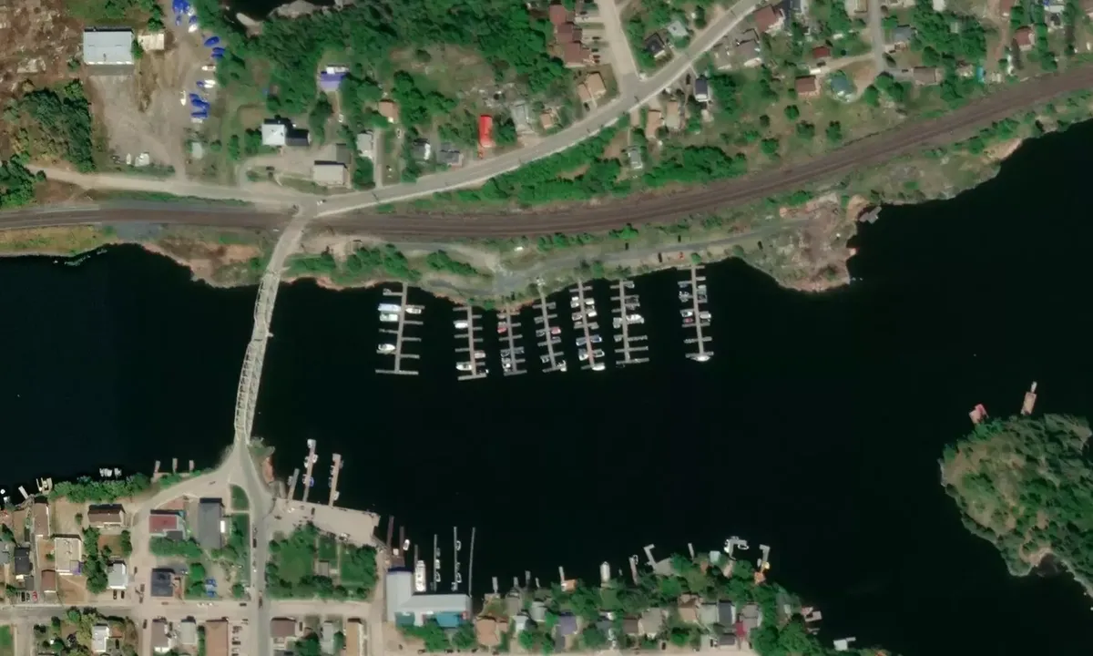 Satelite image of Two Bears Marina