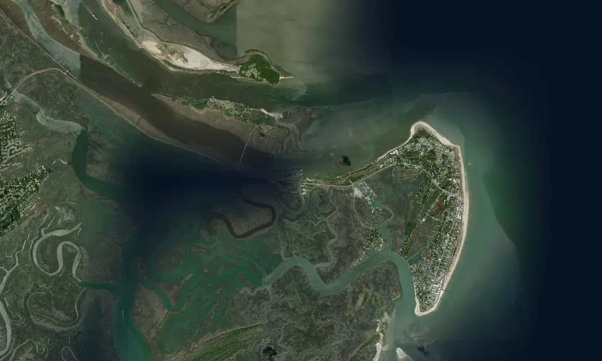 Flyfoto av Tybee Island Marina