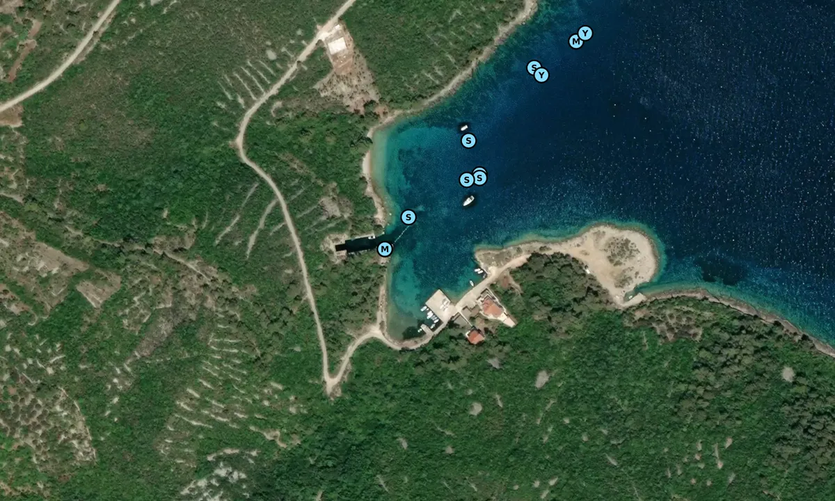 Satelite image of U-Boot Bunker