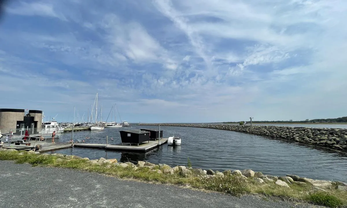 Udbyhøj Lystbådehavn: {"base": "se", "no": "Gode bade muligheter ved brygge.", "se": "Fina badm\u00f6jligheter vid brygga.", "en": "Good swimming opportunities at the pier.", "da": "Gode badefaciliteter ved broen."}